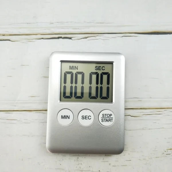 Cooking Timer LCD Digital Screen Clock Kitchen Countdown Timer Mechanical Digita