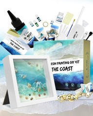 Beach Resin Art Kit for Adults Creative Ocean Themed Gifts DIY Home Decor