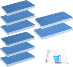 8PCS Air Filter Set Compatible with Airbrush Spray Booth