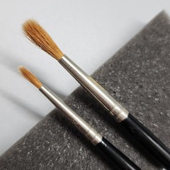 Winsor & Newton Series 7 Size # 1 & 4 Kolinsky Finest Sable Brush England
