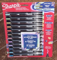 Sharpie 12ct ~Earth Tones~ Water-Based Acrylic Bullet Tip Markers #2209910