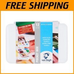Van Gogh Watercolor Set, 12+3 Half Pans, General Selection^