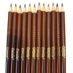 New Crayola Colored Pencils 12 Count Brown