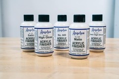 High Gloss Acrylic Leather Paint Finisher 4oz – Streak-Free & Durable Finish