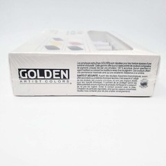 Golden Heavy Body Acrylic Paint Set of Six 2 oz Tubes 59 ml Total USA Made