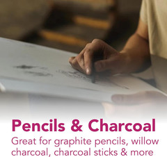 300 Series Sketch Pad, 14X17 Inch, 100 Sheets, Top Wire – Artist Sketchbook for