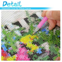 Halloween Eve Diamond Art Kit for Adults 5D DIY Craft