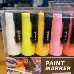 🟢 Uni Posca Paint Markers Pens Art Fine Tip Pastel Colours PC-3M (Set of 8)