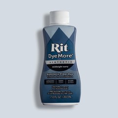 Synthetic Fabric Dye Midnight Navy 7oz 3 Pack for Polyester Nylon Acrylic Clothi