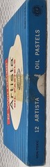 Vintage NOS Artista Oil Pastels No 212 Binney & Smith Co Unused in Box Set of 12