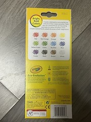 Colored Pencil Set:Crayola Colored Pencils for Kids/Pre-Sharpened 5 packs of 12