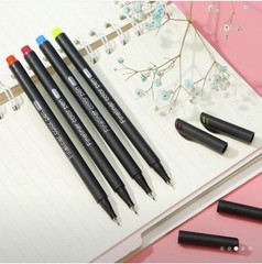 100 Color Fineliner Pens Set 0.4mm Vibrant & Bright Colors Smooth Application