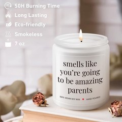 New Parents Gifts for Couples, Mom & Dad – Funny Christmas, Medium