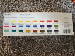 Artist’s Loft Classic Watercolor High Pigment Half Pan Set, 24ct