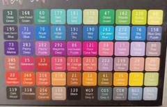 Decotime 60pk twin markers Paint ART Deco Tray ANY SURFACE Alc ink NEW