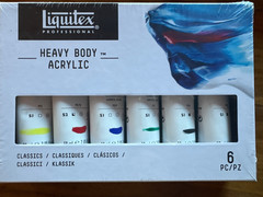 CLASSIC SET OF 6 – Liquitex Heavy Body Acrylic Paint -2 oz Tubes – Classics