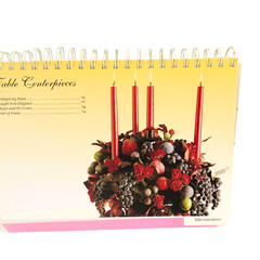 The Step by Step Art of Flower Arranging Wire Bound Hardcover Easel Format Book