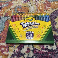 Crayola Twistables Colored Pencil Set, Art Supplies, Gift for Kids, 50 Count