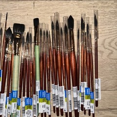 Princeton Neptune Watercolor Paint Brushes – Lot Of 52 – NEW