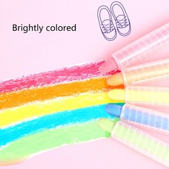 Colorful Chalk with Holder Non and Dustless for Kids Drawing and Writing