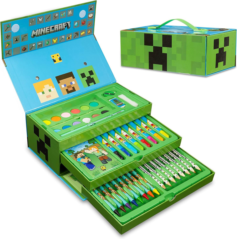 Art Set for Kids, Coloring and Drawing Kit with over 40 Art Supplies, Ideal f…