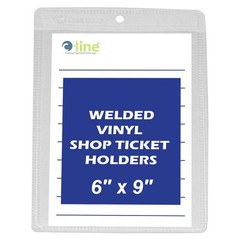 C-Line Vinyl Shop Ticket Holders Clear 9 Inches 6 x Functional C Line Display