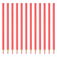12Pcs, Pink Colored Pencils Set for Artists Art Painting