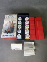 Vintage PELIKAN Plaka HobbyBox W/ Case From Germany In 15ml Glass Bottles Paint