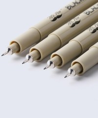Mr. Pen- Black Fineliners 0.25mm 4 Pack Bible Pens No Bleed Fine Tip Ultra