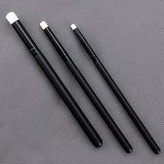 UNIMEIX Mini Blending Brushes for Card 0.32 inch, 0.24 0.16 Black