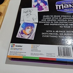 *NIB* How to Draw Manga ARTMAKER Ultimate Kit Instructions MANGA Pens Sketchbook