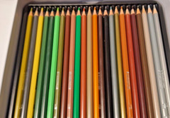 Staedtler Pencil Crayon Tin. 72 Pencil Set. Like New