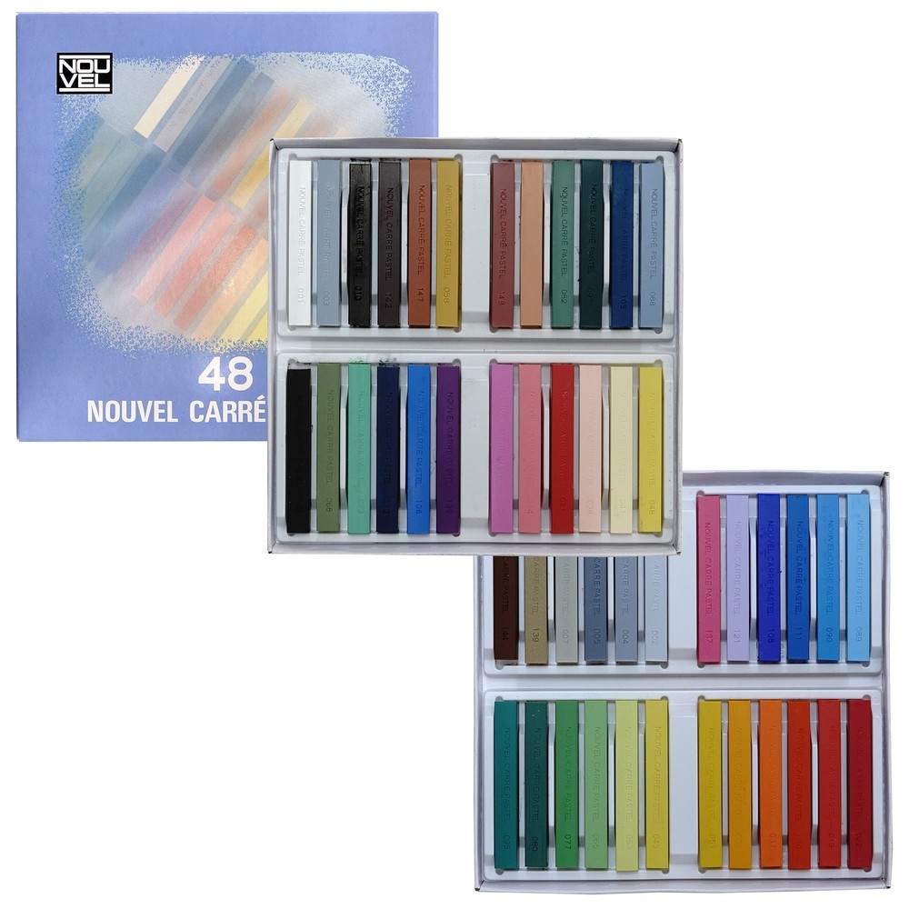 Talens Japan NOUVEL Carre Pastel 48 color set Multi Color fine print NEW