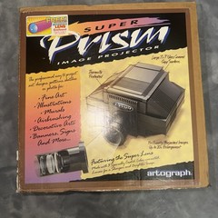 Artograph 225-191 Prism Image Art Projector with Lens and Original Box Open Box