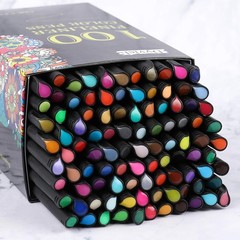 Dyvicl Journal Planner Pens Colored Pens, 100 Colors 0.4mm Fineliner Pen Set …