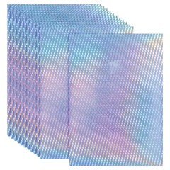 12x8in Printable Holographic Sticker Paper 12 Sheets Light Bulb Pattern
