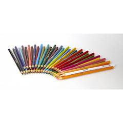 2 X Crayola Colored Pencils Assorted Colors set 24 68-4024 684024 Age 5+