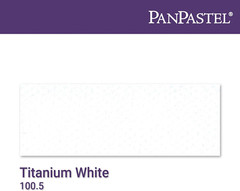 Panpastel Artist Pastels by GOLDEN, Titanium White, 2.44” / 62Mm Pan Diameter, P