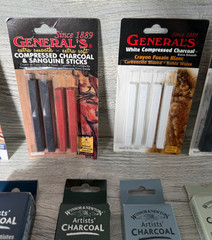 Lot Of 19 General’s Charcoals Graphites Conte Crayons Artist Hobby Supplies Art