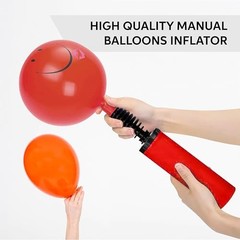 Balloon Pump, Inflator for Balloons, Toy Blower, Foil and Confetti