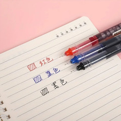 10pcs Needle Tip Gel Ink Pens 0.5mm Smooth Quick-Dry Writing School Office Set