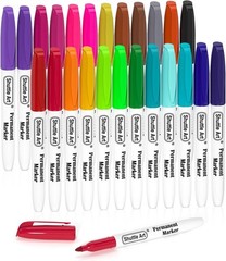 Multicolored Fine Point Permanent Markers – Safe for Kids’ Creative Projects