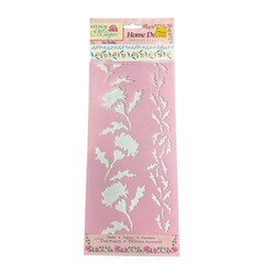 90s Vintage- Stencil Magic By Delta- Dandelion Borders No. 95 133 0012 NWT craft