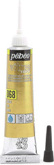 Pebeo Vitrea 160, Glass Paint Outliner, 20 Ml Tube – Gold (114068), 0.67 Fl Oz (