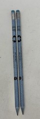 2 Reclaimed Recycled Denim Pencils Eco Friendly Blue Jean School Supplies