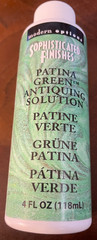 Triangle Coatings Sophisticated Finishes Patina Green Antiquing Solution 4 oz.