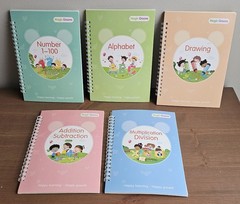 Magic Groove Practice Copybook Set (5 Books Only) | Children Early Education