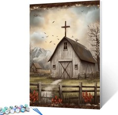 Quotes Paint by Numbers for Adults Beginner Christian Vintage DIY Paint by Numbe