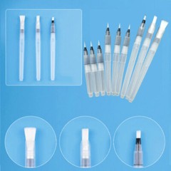 9PCS Practical Water Brush Pens Painting Art Supplies Water Soluble Pencils