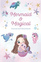 Independently Published Cute Mermaid Sketchbook and Notebook: 100+ white